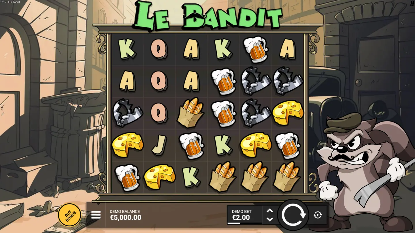 Le Bandit — Super Cascades & Golden Squares