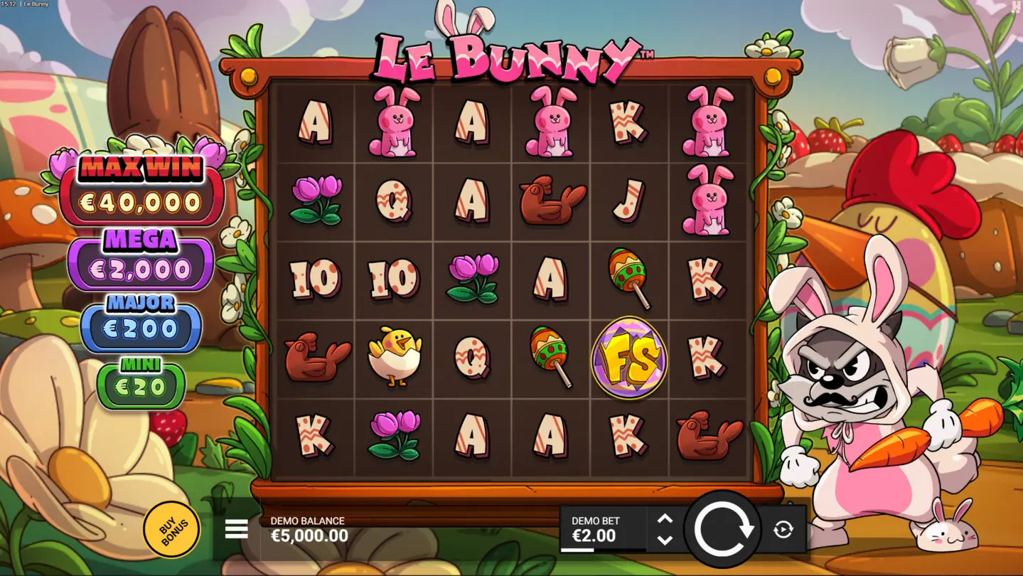 Le Bunny — Golden Squares & Jackpot Eggs