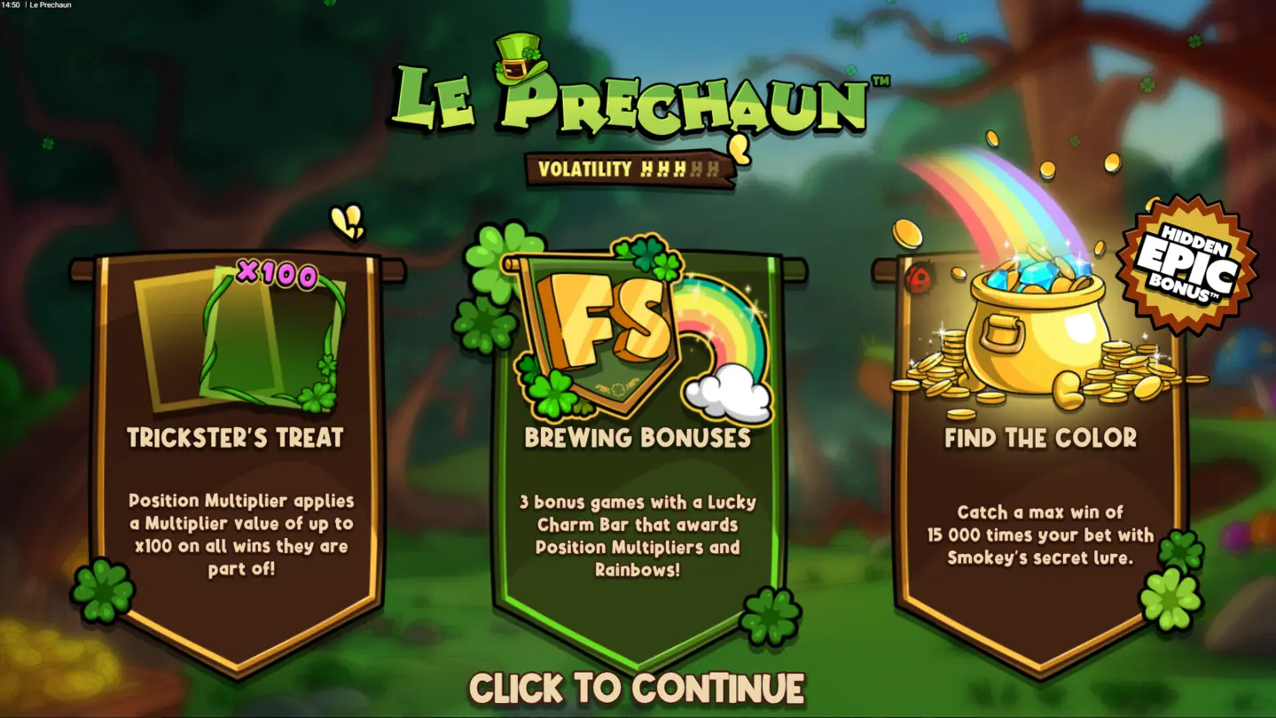 Le Prechaun loading screen