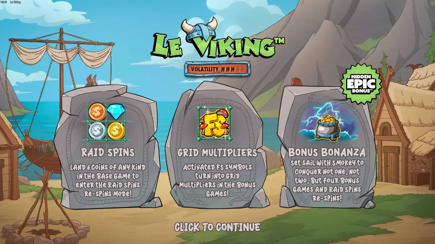 Le Viking loading screen